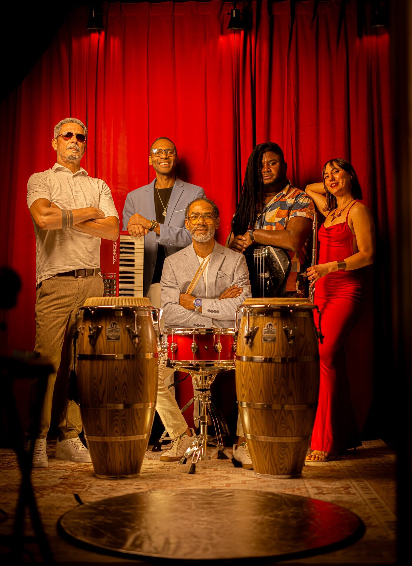 Caribe band performing